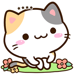 Small Cute Calico cat (Custom)