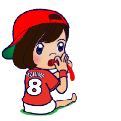 ENJOY! BASEBALL 8 HIROSHIMA GIRL / Anime