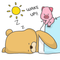 Brown Bear and Piggy