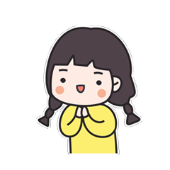 有趣的黃衣女孩