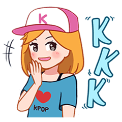 Korea KPOP Fan Girl: Fun Pack