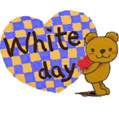 [White day]Thank one who you love!