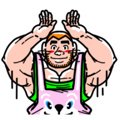 Muscled And Beefy Men Sticker vol6