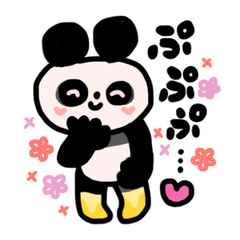 panda dayo sticker
