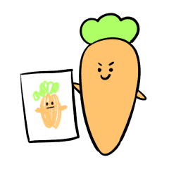 Mr.Carrot's sticker2