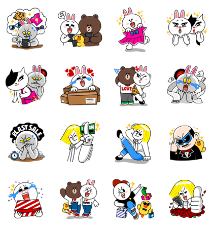 LINE Characters: FLASH SALE SPECIAL