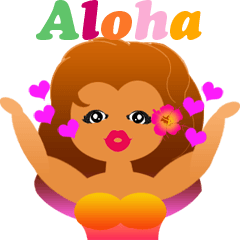 Hawaiian Stickers