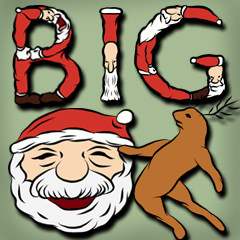 Santa claus big Sticker