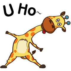 Yoga life of Annoying giraffe (Eng ver)