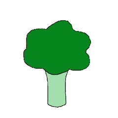 Everyday Broccoli Sticker