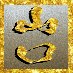 The Gold Yamaguti Sticker
