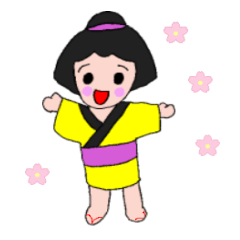 Kimono-towngirl Okayo spring ver.