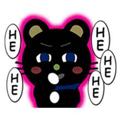 Airi Kuro Cat Vol 1 (Sticker)