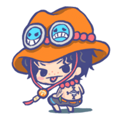 One Piece Cute Sticker Line Stickers Line Store