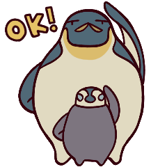 PINGUMANO Penguin Sticker