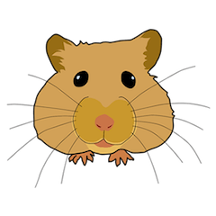 A Hamster Stickers