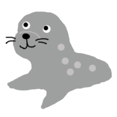 Lovely gray Seal