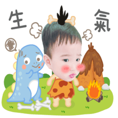原始人日常 皮蛋