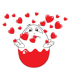 Funny Egg Emoticons, Animated