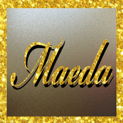The Maeda Gold Sticker 1