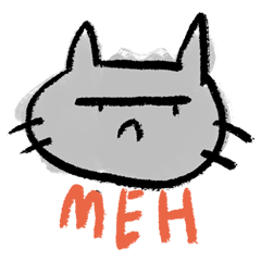 Mr. Gregory Grim: the meh cat