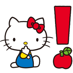 Hello Kitty Sayings Big Sticker Pack