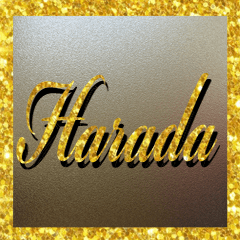 The Harada Gold Sticker