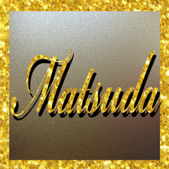 The Matsuda Gold Sticker