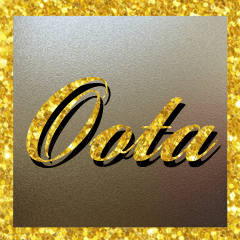 The Oota Gold Sticker