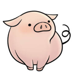 Pig who conveys feelings