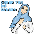 Zaitun the sweet girl in hijab