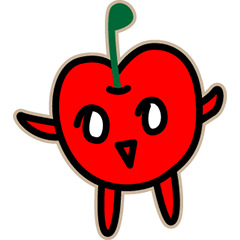 Apo-chan of Apple country