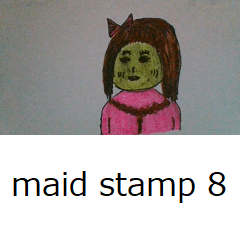 maid stamp 8
