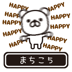 Machiko moves at high speed 5