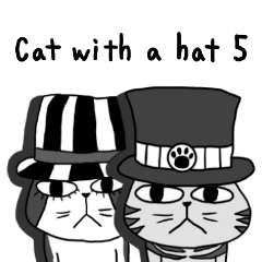 Cat with a hat 5