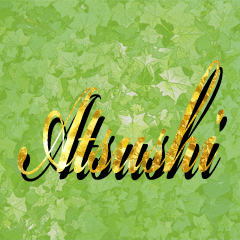 The Atsushi Gold Sticker