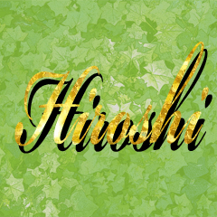 The Gold Hiroshi Sticker