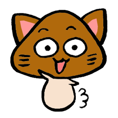 きのこニャー きのこタイプねこ Line スタンプ Line Store
