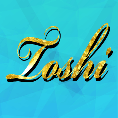 The Toshi Gold Sticker