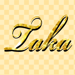 The Taka Gold Sticker