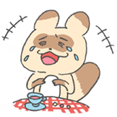 愛想のいいたぬき Line スタンプ Line Store