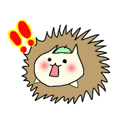 Hedgehog taro-chan In Hiroshima