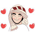 Happy Arab guy
