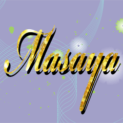 The Masaya Gold Sticker