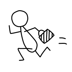 シンプルな棒人間スタンプ Line スタンプ Line Store