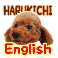 harukichi sticker for English