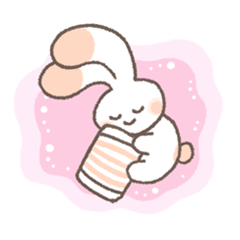 Sleeping Bunnies Sticker