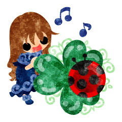 可愛い小人たち クローバー Line スタンプ Line Store