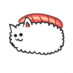 Mini Sushi Cat