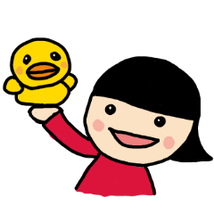 Duck and Girl